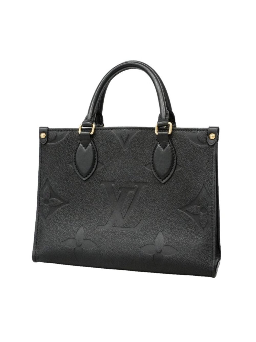 Louis Vuitton Handbag Monogram Empreinte On The Go PM Noir
